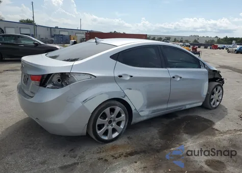2013 Hyundai Elantra Gls from USA, damaged, VIN 5NPDH4AE8DH184592